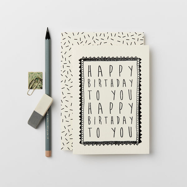 Happy Birthday To You