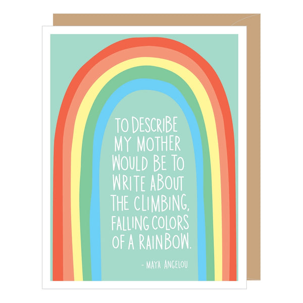 Maya Angelou Rainbow
