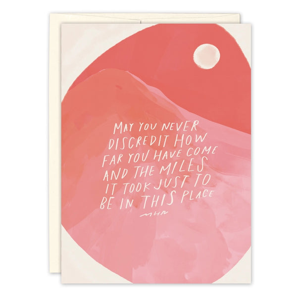 How Far You Have Come