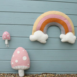 Pastel Wall Rainbow