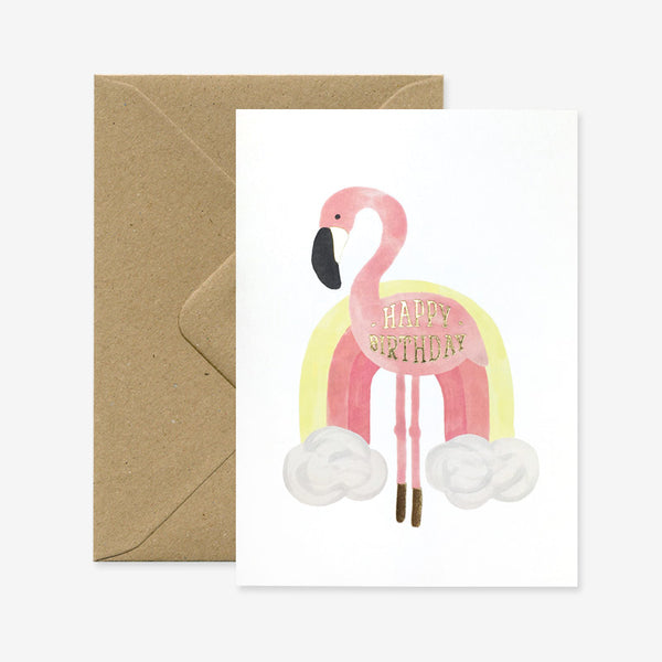 Birthday Flamingo