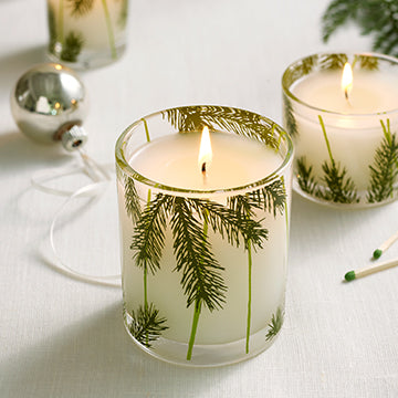 Frasier Fir Glass Candles