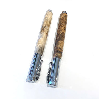 Buckeye Burl Chrome Magnetic Pen