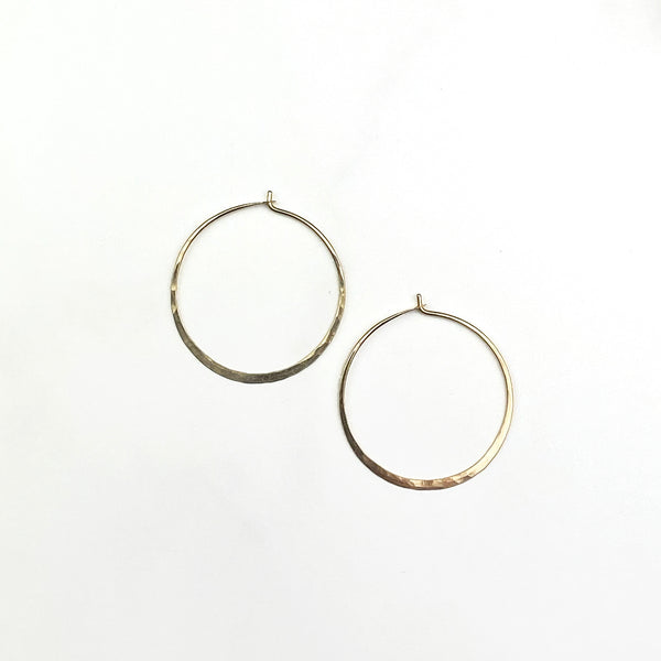 Gold Hoop Earrings