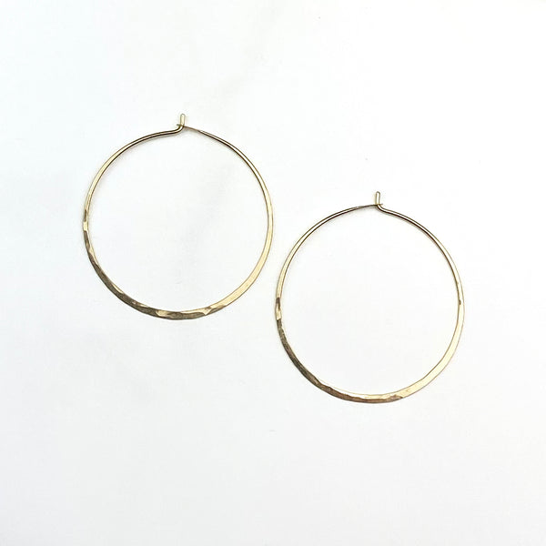 Gold Hoop Earrings