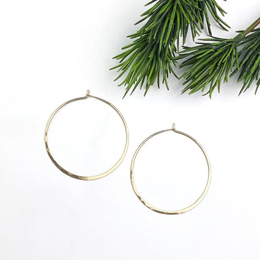 Gold Hoop Earrings