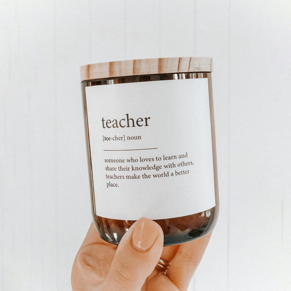 Teacher Definition Candle