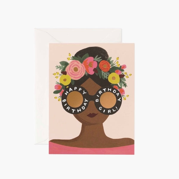 Floral Crown Birthday Girl
