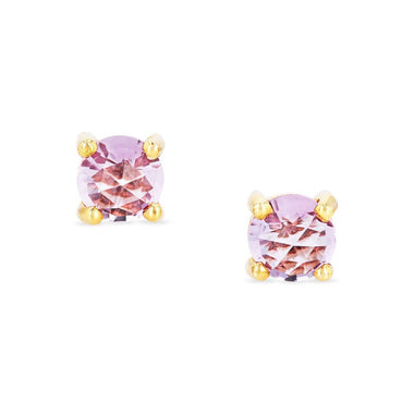 Rose de France Round Studs