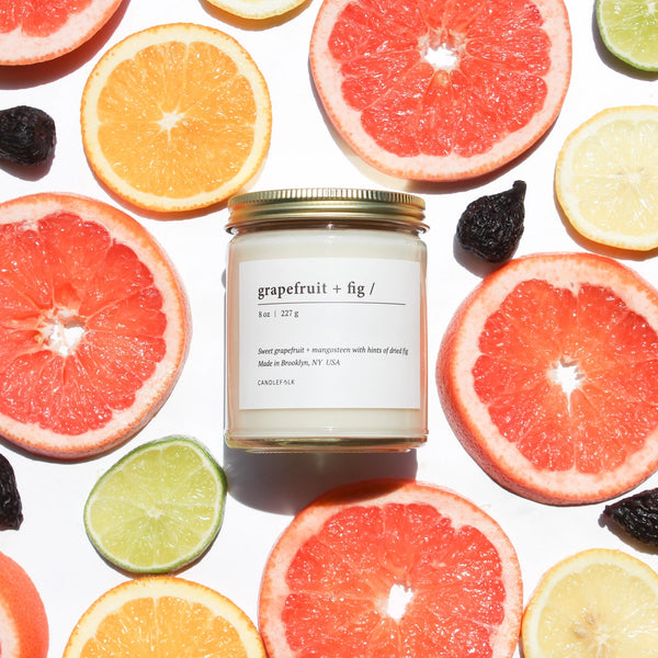 Grapefruit + Fig Candle