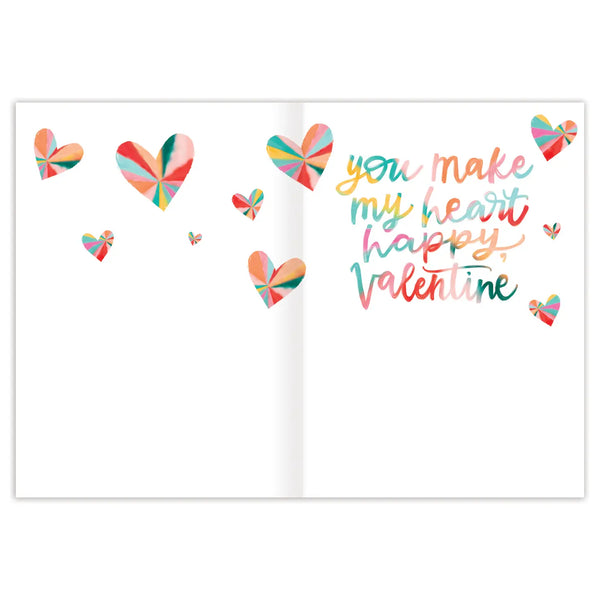 Be Mine Rainbow Stripes