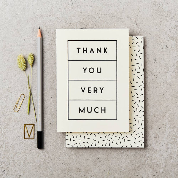 Thank You Very Much