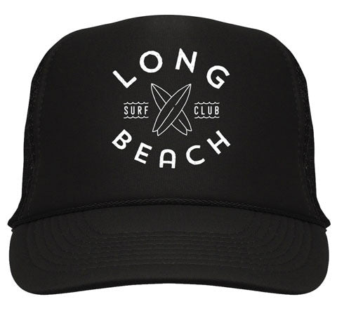 Long Boarder Trucker Hat Navy / White — 7th Street Surf Shop