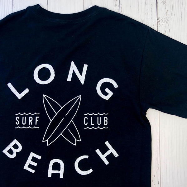 Long Beach Surf Club Men's Pocket Tee