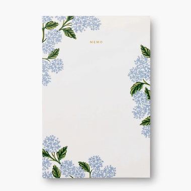 Hydrangea Memo Notepad